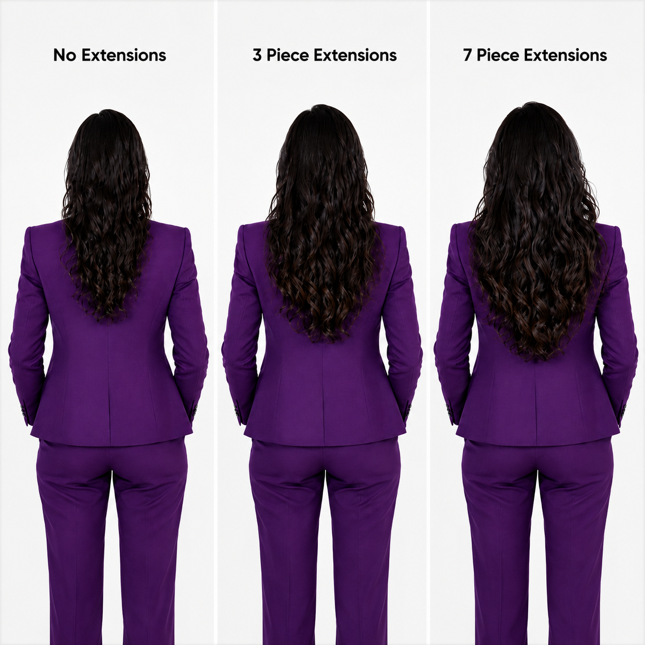 Seamless Clip-in Volumizer 7 Pieces - Natural Wave