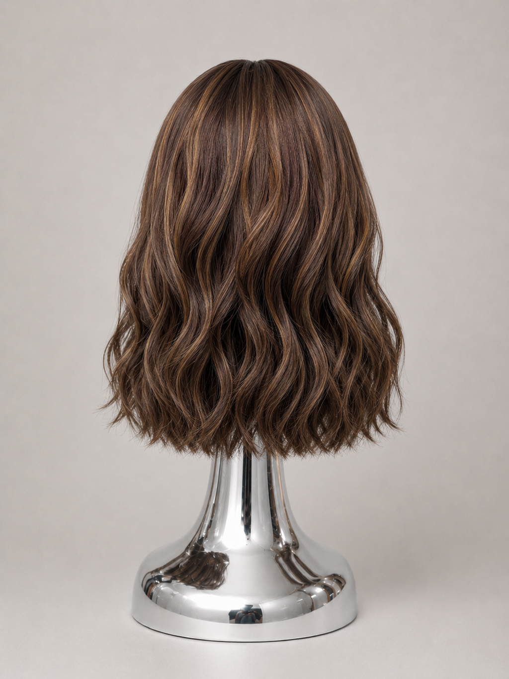 The Ava Wig — Brown Balayage Bob Wave