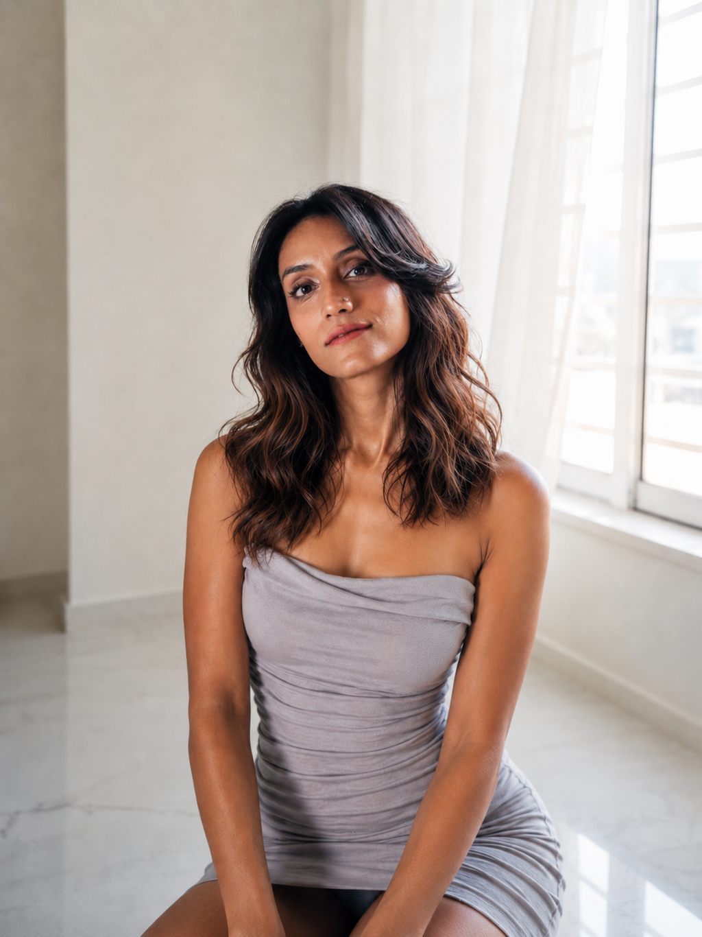 The Ava Wig — Brown Balayage Bob Wave