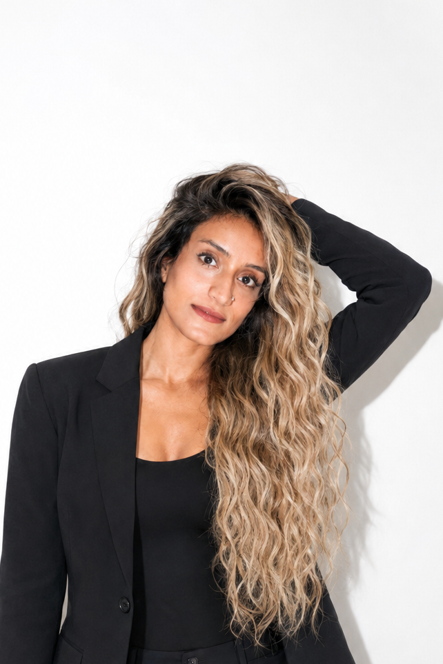 The Chloe Wig — Long Beachy Curly Wavy