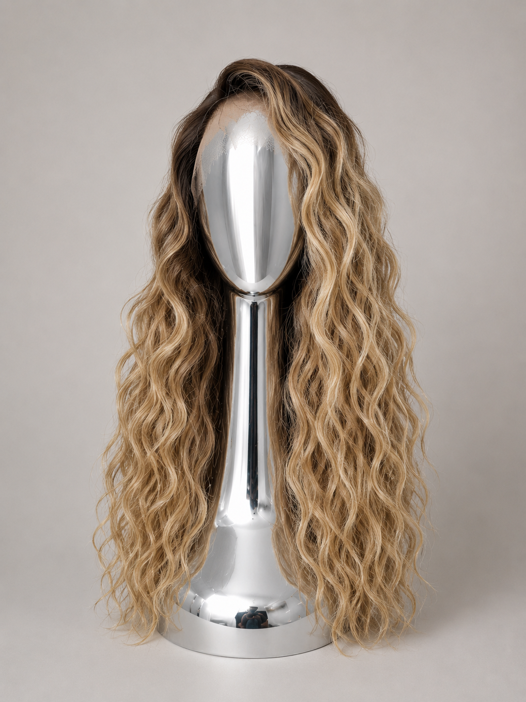 The Chloe Wig — Long Beachy Curly Wavy