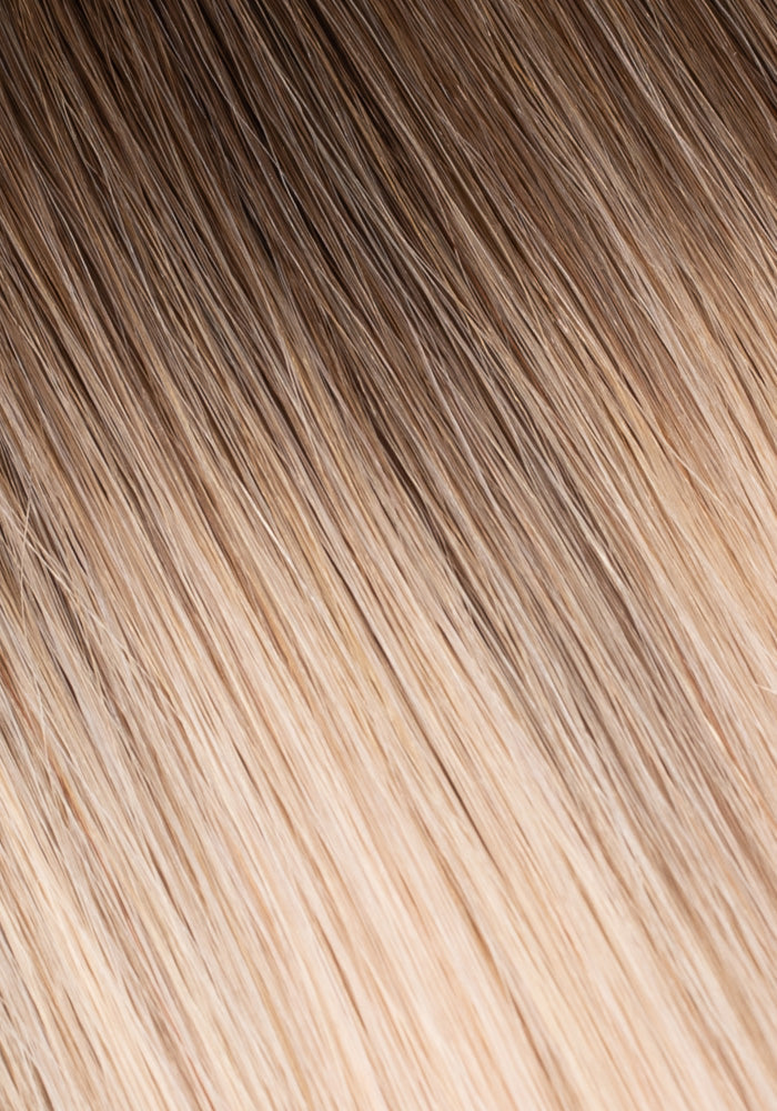 Walnut Brown/Ash Blonde #3/60 Rooted